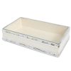 Julia Knight Bath Accessories | Classic 9" Guest Towel Tray Snow