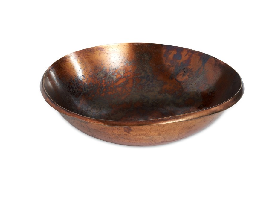 Julia Knight Table Accessories | Eclipse 13" Bowl Bronze