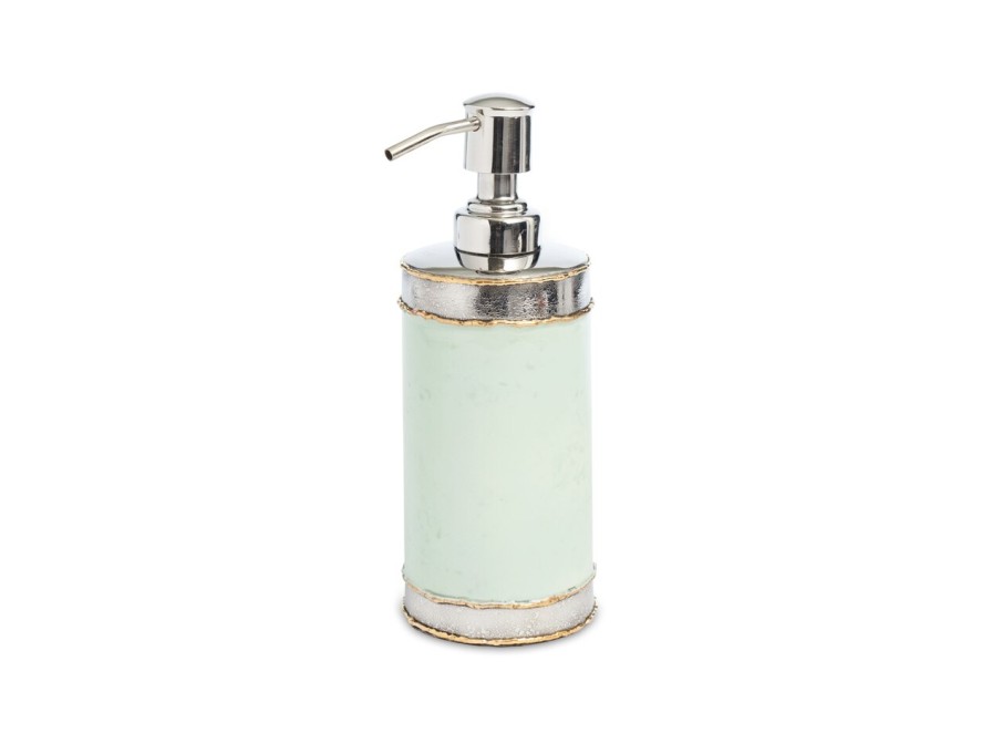 Julia Knight Bath Accessories | Cascade 7.5" Soap/Lotion Dispenser Surf