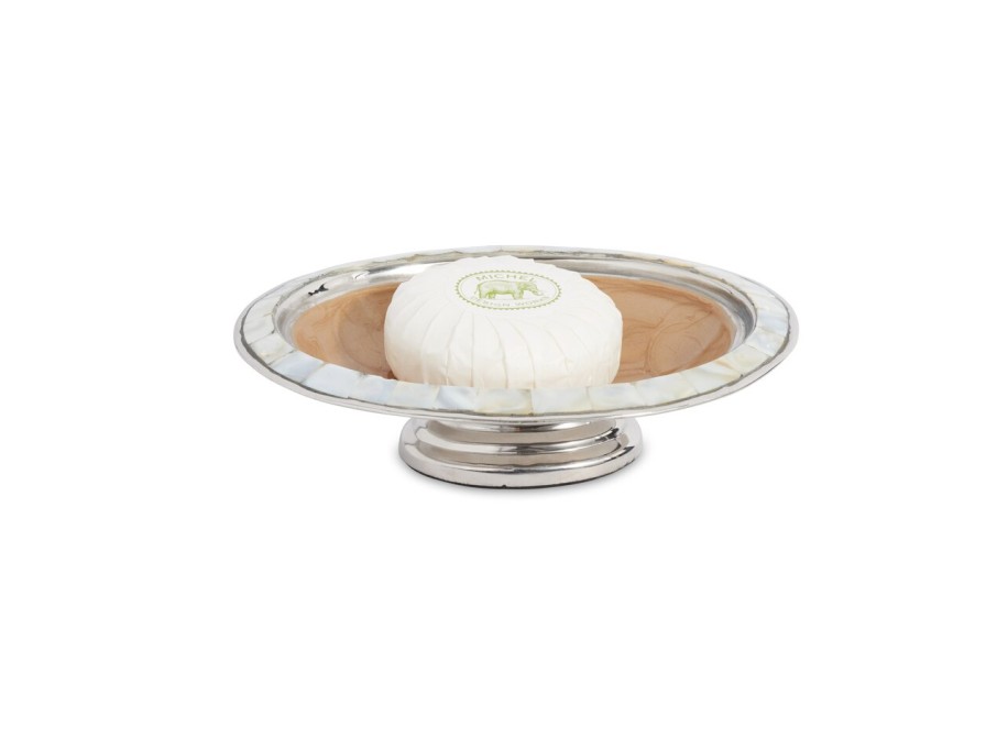 Julia Knight Bath Accessories | Classic 7" Soap Dish Toffee