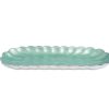 Julia Knight Platters & Trays | Peony 14" Rectangular Tray Aqua