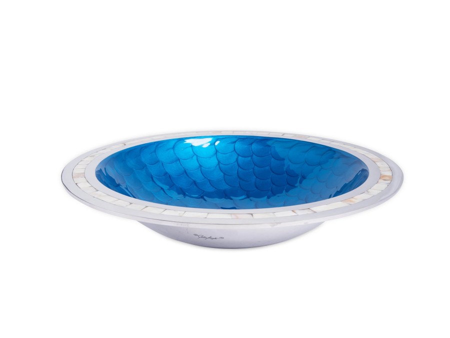 Julia Knight Decor | Classic 15" Round Bowl Teal