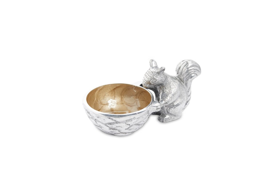 Julia Knight Decor | Squirrel 3" Bowl Toffee