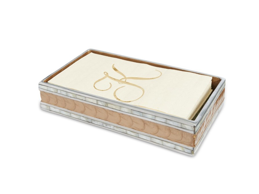 Julia Knight Bath Accessories | Classic 9" Guest Towel Tray Toffee