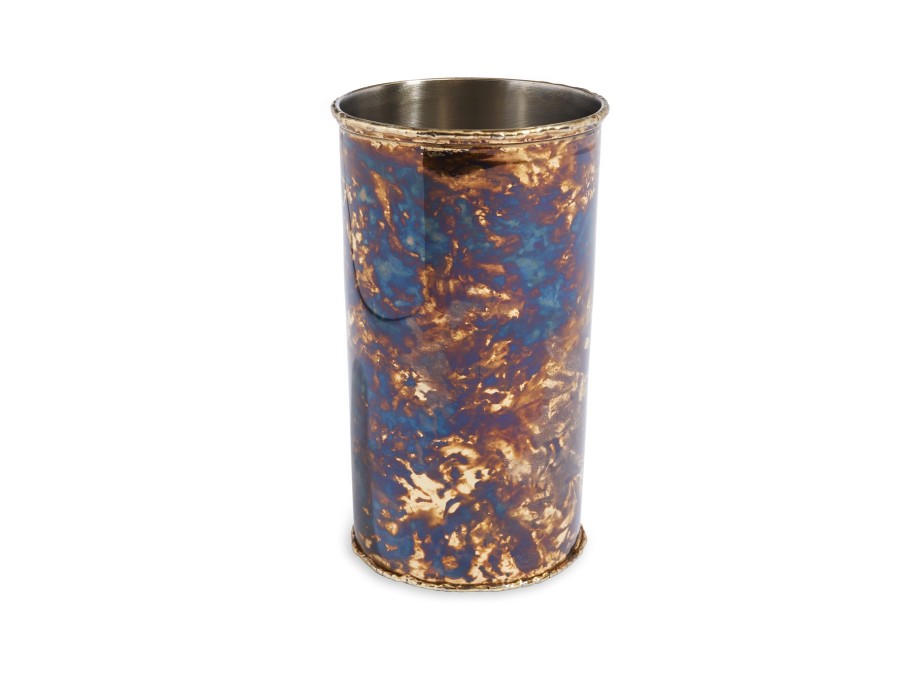 Julia Knight Bath Accessories | Cascade 5" Tumbler Rainbow Bronze