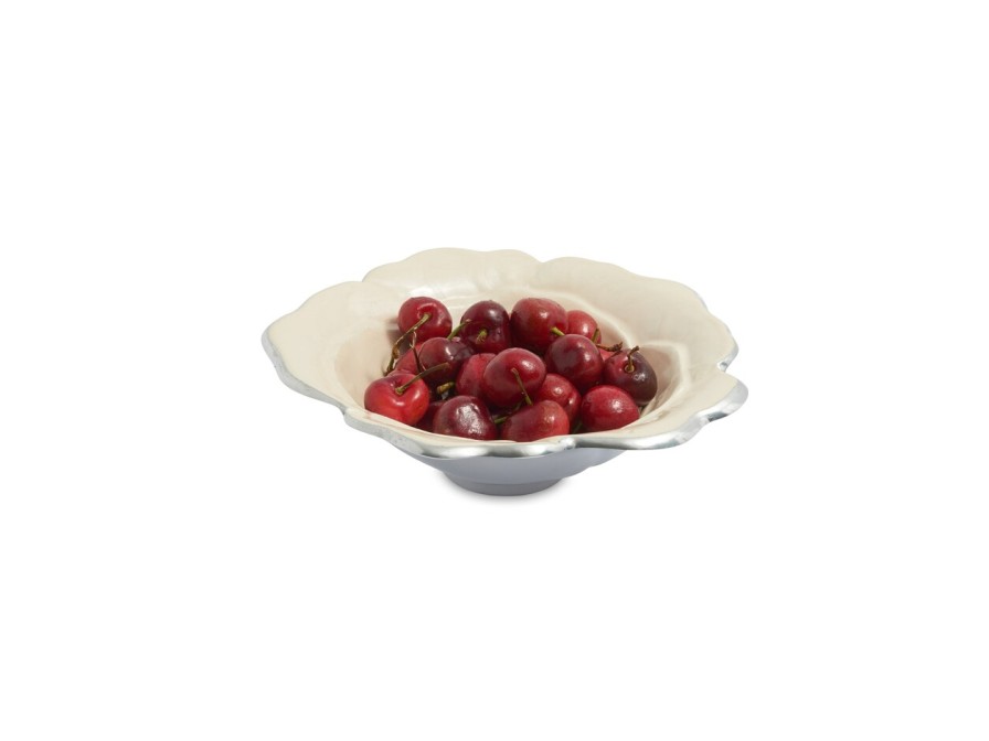 Julia Knight Serveware | Rose 8" Bowl Snow