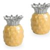 Julia Knight Table Accessories | Pineapple Salt & Pepper Shakers Saffron