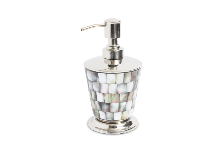 Julia Knight Bath Accessories | Classic 7" Soap/Lotion Dispenser Tahitian Pearl