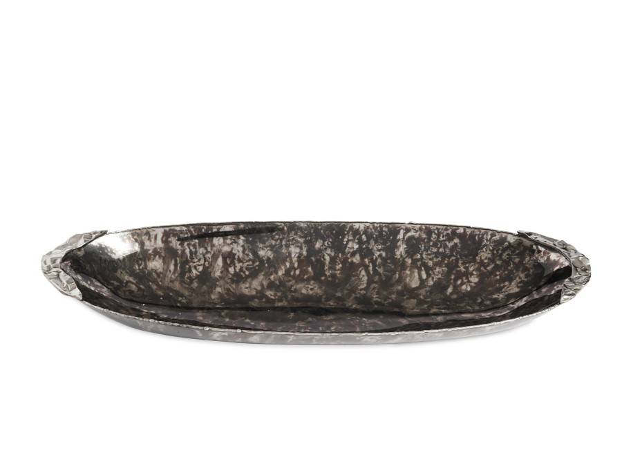 Julia Knight Bowls | Sierra 18" Oval Bowl Graphite