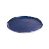 Julia Knight Decor | Cascade 13" Round Tray Cobalt