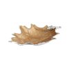 Julia Knight Bowls | Oak Leaf 15" Bowl Toffee