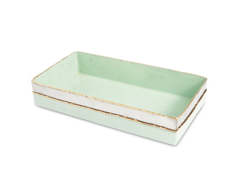 Julia Knight Bath Accessories | Cascade 9" Guest Towel Tray Surf