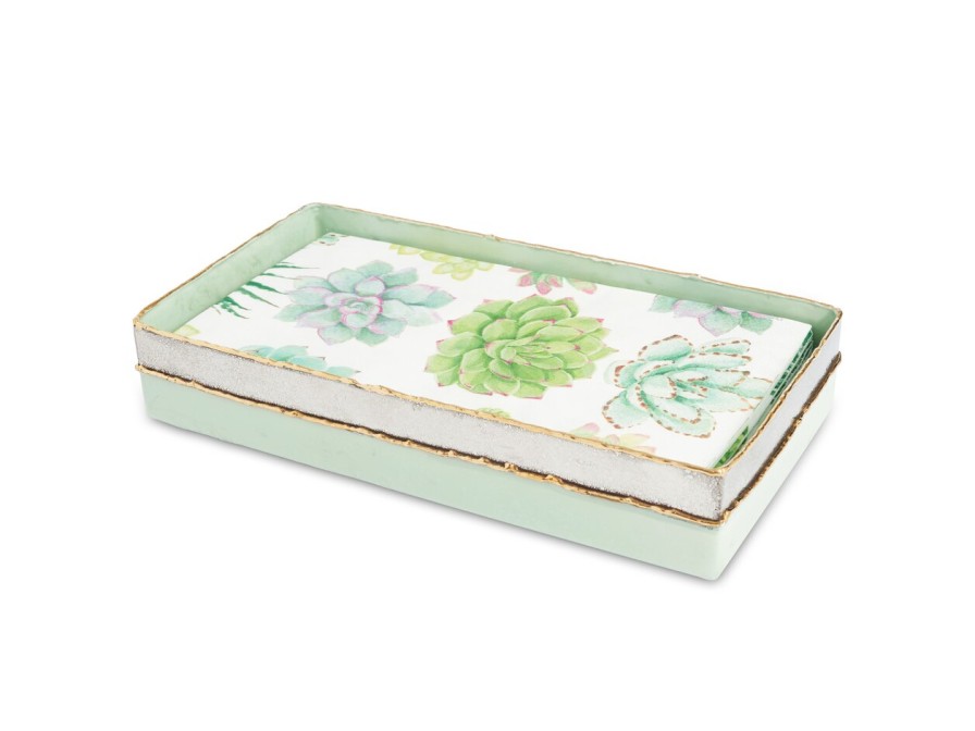 Julia Knight Bath Accessories | Cascade 9" Guest Towel Tray Surf