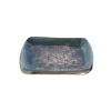 Julia Knight Platters & Trays | Eclipse 6" Stackable Square Tray Steel Blue