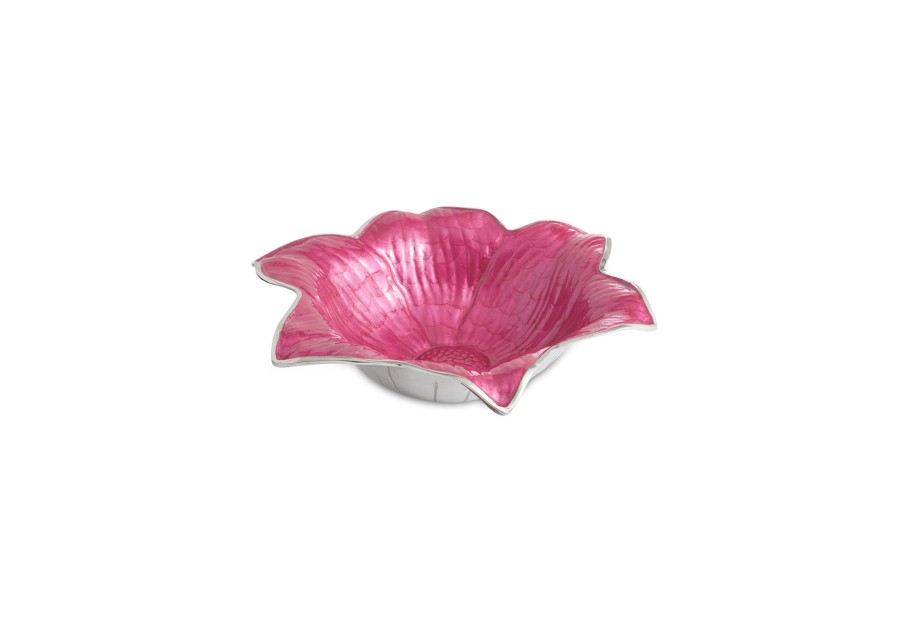 Julia Knight Bowls | Lily 15" Bowl Raspberry