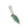 Julia Knight Serveware | Holly Sprig Spreader Emerald