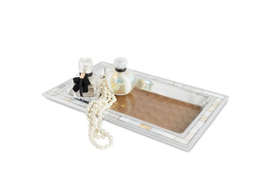 Julia Knight Bath Accessories | Classic 12" Vanity Tray Toffee