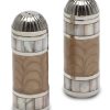 Julia Knight Table Accessories | Classic 3.5" Salt & Pepper Set Toffee