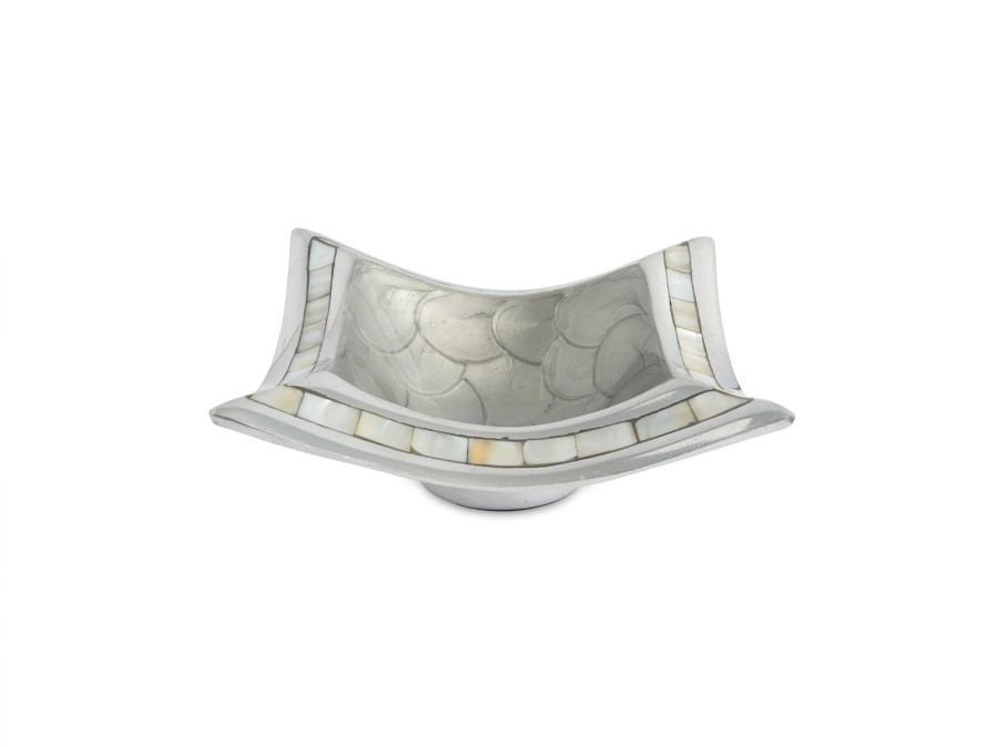 Julia Knight Decor | Classic 6.5" Pagoda Bowl Platinum