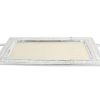 Julia Knight Platters & Trays | Classic 25" Rectangular Tray W/Handles Snow