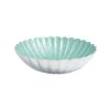 Julia Knight Decor | Peony 15" Round Bowl Aqua