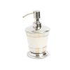 Julia Knight Bath Accessories | Classic 7" Soap/Lotion Dispenser Snow