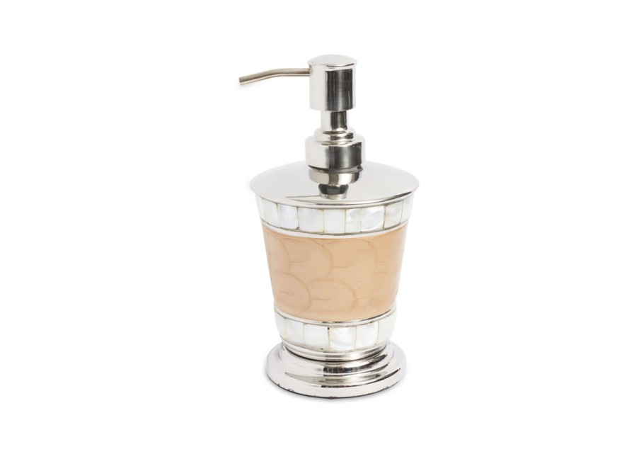 Julia Knight Bath Accessories | Classic 7" Soap-Lotion Dispenser Toffee