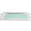 Julia Knight Decor | Classic 25" Rectangular Tray W/Handles Aqua