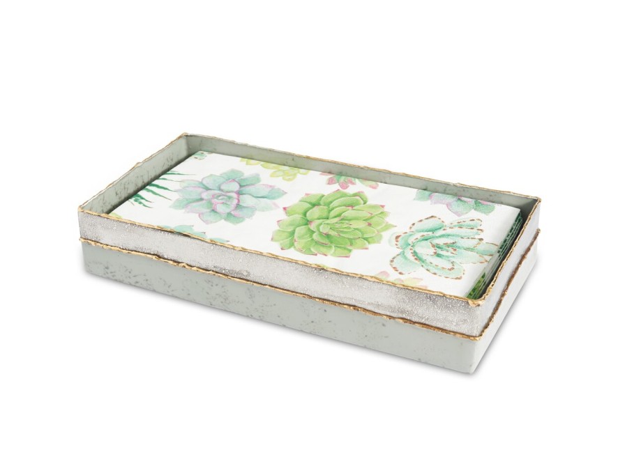 Julia Knight Bath Accessories | Cascade 9" Guest Towel Tray Mist