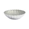 Julia Knight Decor | Peony 15" Round Bowl Platinum