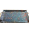 Julia Knight Platters & Trays | Sierra 20" Rectangular Tray Rainbow Bronze