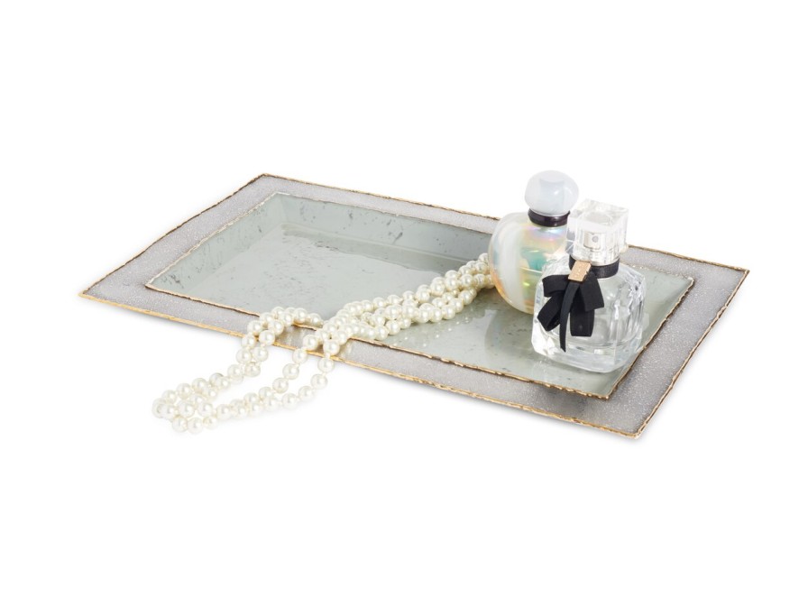 Julia Knight Bath Accessories | Cascade 12" Vanity Tray Mist