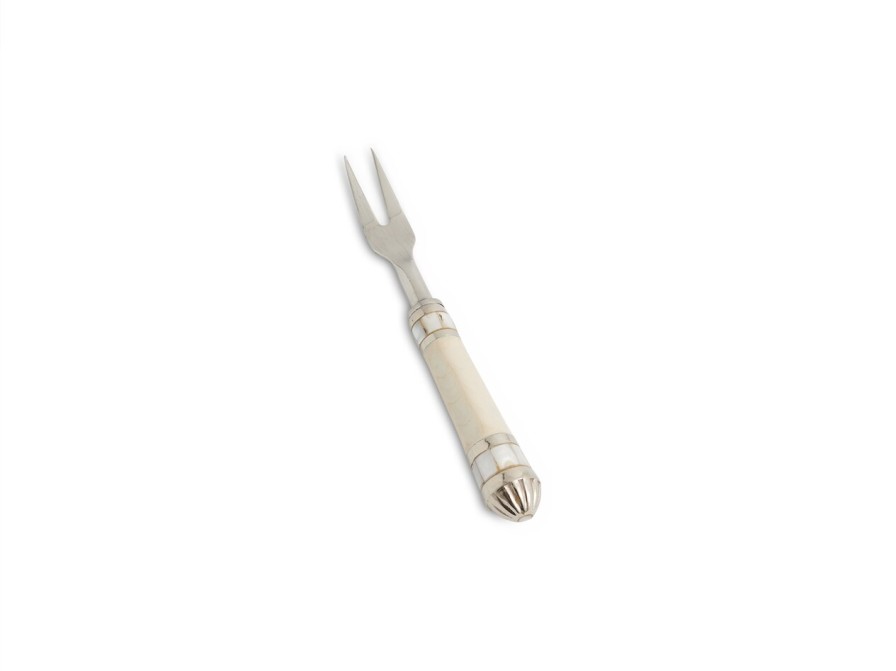 Julia Knight Serving Utensils | Classic Cocktail Fork Snow