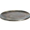 Julia Knight Table Accessories | Eclipse 15" Platter Steel Blue