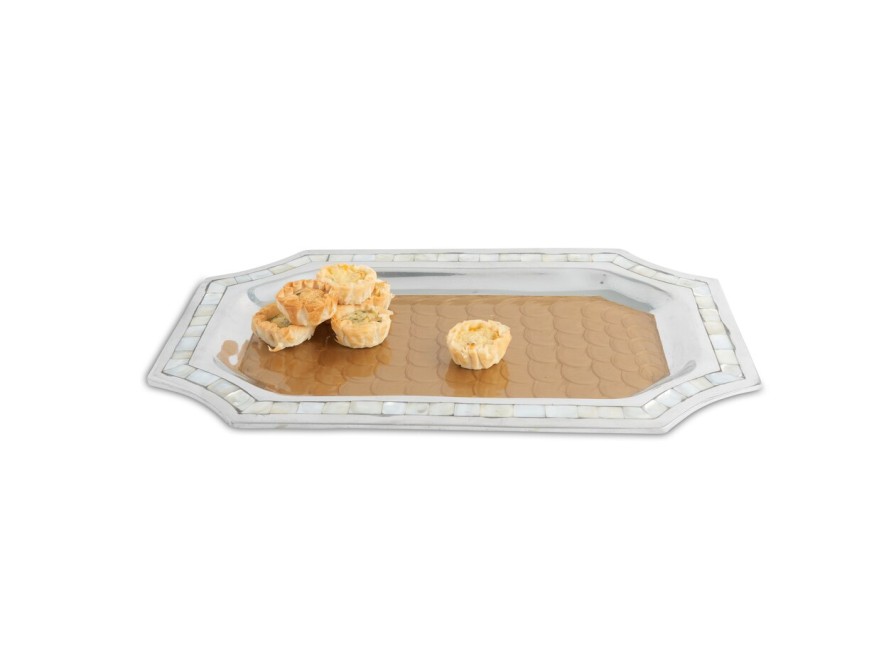 Julia Knight Platters & Trays | Classic 16" Octagonal Tray Toffee