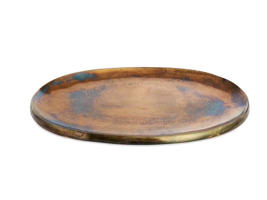 Julia Knight Platters & Trays | Eclipse 15" Platter Bronze