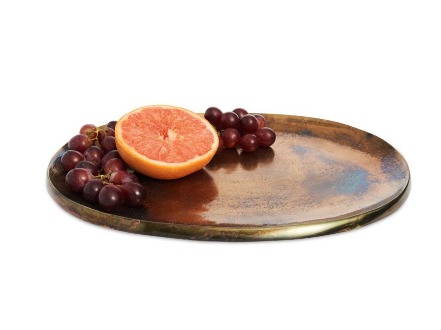 Julia Knight Platters & Trays | Eclipse 15" Platter Bronze