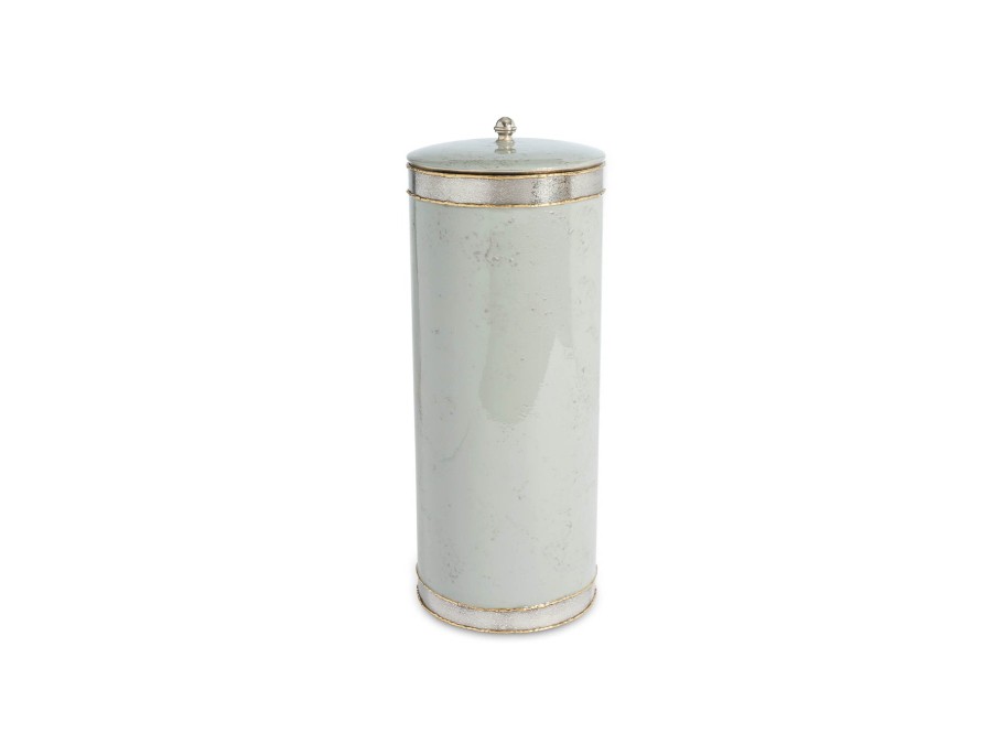 Julia Knight Bath Accessories | Cascade Toilet Tissue Covered Holder Mist