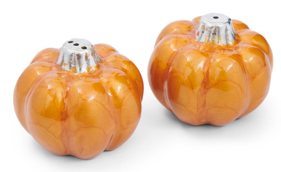 Julia Knight Table Accessories | Pumpkin Salt & Pepper Set Spice