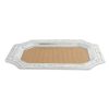 Julia Knight Decor | Classic 16" Octagonal Tray Toffee