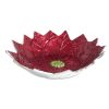 Julia Knight Bowls | Poinsettia 14" Bowl Pomegranate