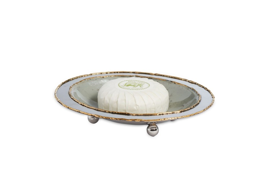 Julia Knight Bath Accessories | Cascade 6" Soap Dish Mist