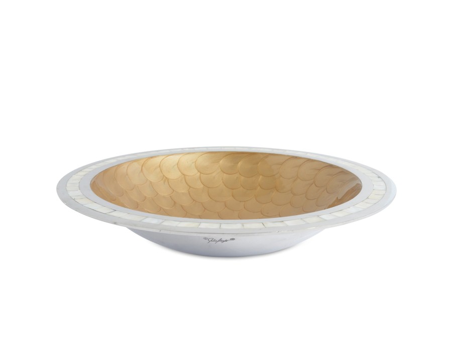 Julia Knight Decor | Classic 15" Round Bowl Toffee