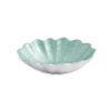 Julia Knight Bowls | Peony 5" Oval Bowl Aqua