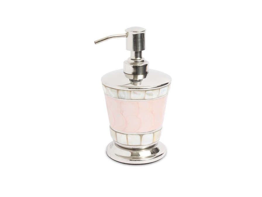 Julia Knight Bath Accessories | Classic 7" Soap/Lotion Dispenser Pink Ice